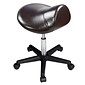Master Massage Ergonomic Saddle Chair-Saddle Stool- Hydraulic Swivel Rolling Chair Coffee