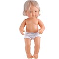 Miniland Educational Caucasian Baby Doll Girl