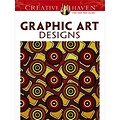 Creative Haven Graphic Art Designs Coloring Book, Paperback, Adult Coloring Book (DOV-92168)