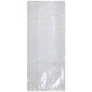 Amscan Cello Party Bags, 9.5''H x 4''W x 2.25''D, Clear, 12/Pack (37640)