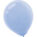 Amscan Solid Pastel Latex Balloons, 12, 4/Pack, Assorted, 72 Per Pack (113100.99)