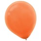 Amscan Solid Color Packaged Latex Balloons, 12", Orange Peel, 4/Pack, 72 Per Pack (113250.05)