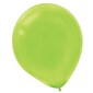 Amscan Solid Color Packaged Latex Balloons, 12", Kiwi, 4/Pack, 72 Per Pack (113250.53)