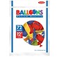 Amscan Pearlized Latex Balloons Packaged, 12'', 3/Pack, Assorted, 72 Per Pack (113251.99)