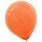 Amscan Solid Color Packaged Latex Balloons, 12, Orange Peel, 18/Pack, 15 Per Pack (113252.05)