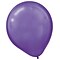 Amscan Pearlized Latex Balloons Packaged, 12, 16/Pack, New Purple, 15 Per Pack (113253.106)