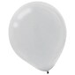 Amscan Pearlized Latex Balloons Packaged, 12'', 16/Pack, Silver, 15 Per Pack (113253.18)