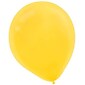 Amscan Solid Color Latex Balloons Packaged, 9'', 18/Pack, Yellow Sunshine, 20 Per Pack (113255.09)