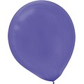 Amscan Solid Color Latex Balloons Packaged, 9, 18/Pack, New Purple, 20 Per Pack (113255.106)