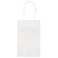 Amscan Cub Bags Value Pack, White, 4 Bags/Pack (162500.08)