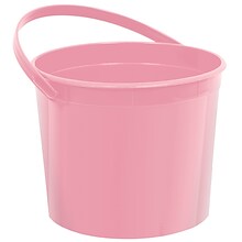 Amscan Plastic Bucket; 6.25, Pink, 12pk
