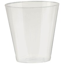 Amscan Big Party Pack 2oz Pearl Plastic Shot Glasses, 3/Pack, 100 Per Pack (357918.128)