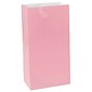 Amscan Mini Paper Bags, 6.5''H x 3''W x 2''D, Pink, 9/Pack (370202.109)