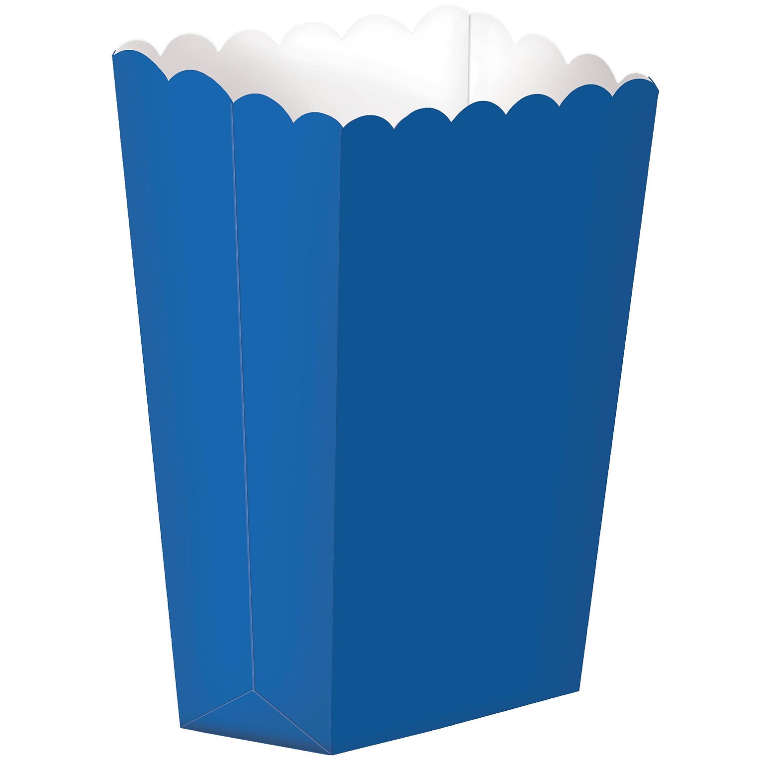 Amscan Paper Popcorn Boxes; 5.25H x 2.5W, Royal Blue, 12/Pack, 5 Per Pack (370221.105)