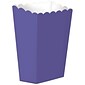 Amscan Paper Popcorn Boxes; 5.25''H x 2.5''W, Purple, 12/Pack, 5 Per Pack (370221.106)