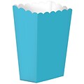 Amscan Paper Popcorn Boxes Blue 12pk