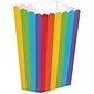 Amscan Paper Popcorn Boxes; 5.25''H x 2.5'W', Rainbow, 12/Pack, 5 Per Pack (370221.9)