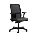 HON HONIT102AB12 Ignition Fabric-Upholstered Mesh Low-Back Office/Computer Chair, Adj. Arms, Gray