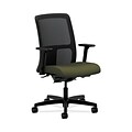 HON HONIT201CU82 Ignition Fabric-Upholstered Mesh Low-Back Office/Computer Chair, Adj. Arms, Olivine