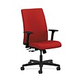HON Ignition HONIW102CU66 Fabric Mid-Back Office/Computer Chair, Adjustable Arms, Tomato