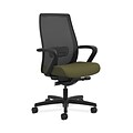 HON HONLWIM2FCU82 Endorse Collection Mesh Mid-Back Office/Computer Chair, Fixed Arms, Olivine Fabric