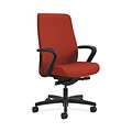 HON HONLWU2FCU42 Endorse Fabric-Upholster Collection Mid-Back Office/PC Chair, Fixed Arms, Poppy