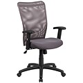 Flash Furniture CY54AGYA High Back Gray Mesh Executive Ergonomic Swivel Office Chair with Arms