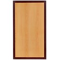 Flash Furniture 30 x 42 Rectangular Resin Table Top, Two-Tone Cherry and Mahogany (TP2TONE3042)