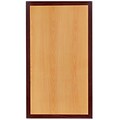 Flash Furniture 30 x 60 Rectangular Resin Table Top, Two-Tone Cherry and Mahogany (TP2TONE3060)