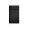 LUX Peel & Seal Self Seal #5 Coin Envelope, 3 1/8 x 5 1/2, Midnight Black, 1000/Box (LUX-512CO-B-1