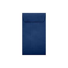 LUX® #5 1/2 Coin Envelopes with Peel and Seel; 3 1/8H x 5 1/2W, Navy Blue, 250Pk (512CO-103-250)