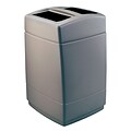 Commercial Zone Products® PolyTec Series 55gal Trash Container, Charcoal (732824)