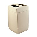 Commercial Zone Products® PolyTec Series 55gal Trash Container, Dark Pearl (732810)
