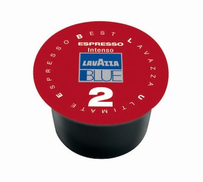 Lavazza Blue Coffee Capsules; Espresso Intenso BiDose, 100/Case