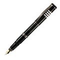Delta Momo 30th-Anniversary Limited-Edition Fountain Pen, Black Carbon Rhodium Finish, 18k Fusion Medium Nib (DM85052 MEDIUM)