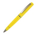 Delta Oblo Yellow Ballpoint Pen, Black Trim (DO76021)
