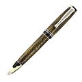 Delta SeaWood Pencil, 0.9mm Lead, Dark Iroko Wood, Dark Horn-Color Resin Accents (DS94001)
