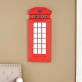 Southern Enterprises Edmond Phone Booth Decorative Wall Mirror (WS0502)