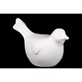 Urban Trends Ceramic Figurine; 6.75L x 4W x 5H, White (70556)