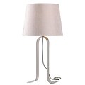 Kenroy Home Veer Table Lamp Brushed Steel Finish (32694BS)