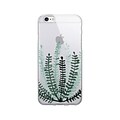 OTM Artist Prints Clear Phone Case for Use w/iPhone 5/5S; Botany Dusty Sage (OP-IP5V1CLR-ART01-06)