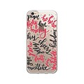 OTM Artist Prints Clear Phone Case for Use w/iPhone 5/5S; Holiday Wishes Berry (OP-IP5V1CLR-ART-26)