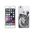 OTM Rugged Prints Phone Case for Use with iPhone 6 Plus; Motorcycle, Clear (IP6PV1CLR-RGD-03)
