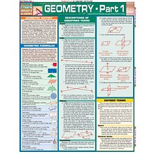 BarCharts, Inc. QuickStudy® Geometry Reference Set (9781423231561)