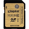Kingston® SDA10/512GB Class 10 UHS-I 512GB SDXC Flash Memory Card