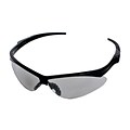 Bouton Optical Anser Safety Glasses, Black Frame, Indoor/Outdoor Lens, Anti-scratch Coating (250-AN-