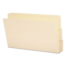 Smead Shelf-Master Reinforced End Tab File Folder, 1/3 Cut, Legal Size, Manila, 100/Box (27134)