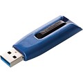 Verbatim ® Store n Go V3 Max 256GB 175 Mbps USB 3.0 Flash Drive; Blue (49809)