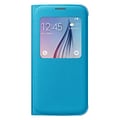 Samsung Folio Flip Cover for Galaxy S6 S-View; Blue (EF-CG920PLEGUS)