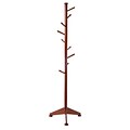 Winsome Lily Coat Rack, 9 Pegs, Walnut (94570)